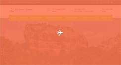 Desktop Screenshot of flywingtours.com
